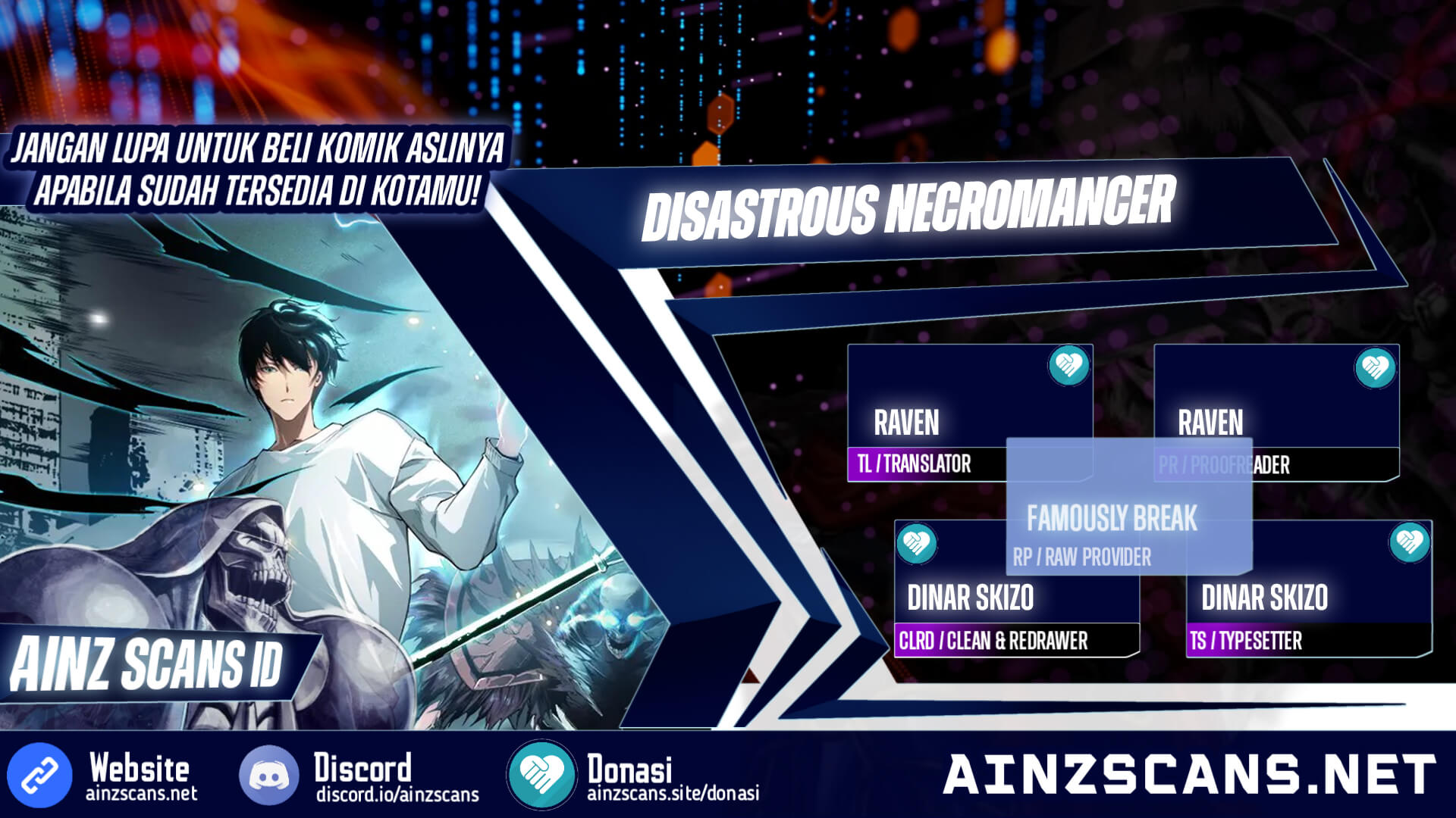 Baca Komik Disastrous Necromancer Chapter 194 Gambar 1