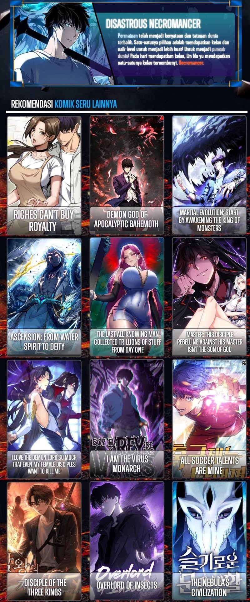 Disastrous Necromancer Chapter 202 Gambar 41