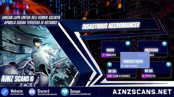 Komik Disastrous Necromancer Chapter 217 gambar nomor 1