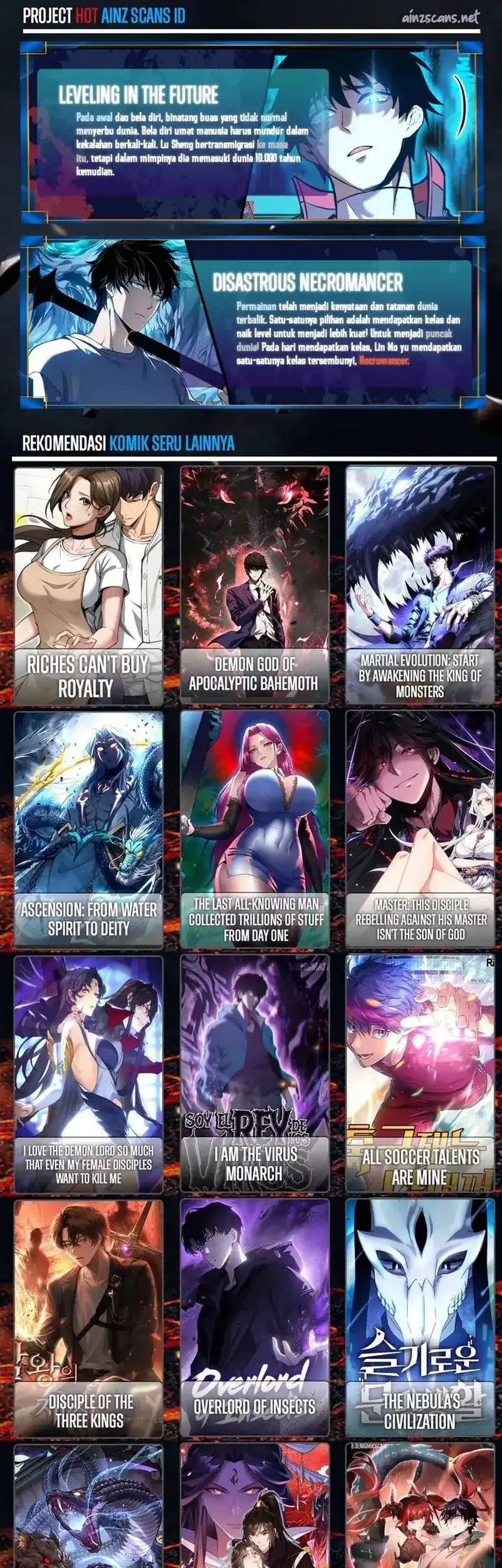 Disastrous Necromancer Chapter 234 Gambar 48