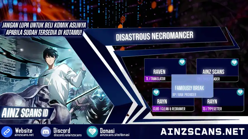 Komik Disastrous Necromancer Chapter 261 gambar 1