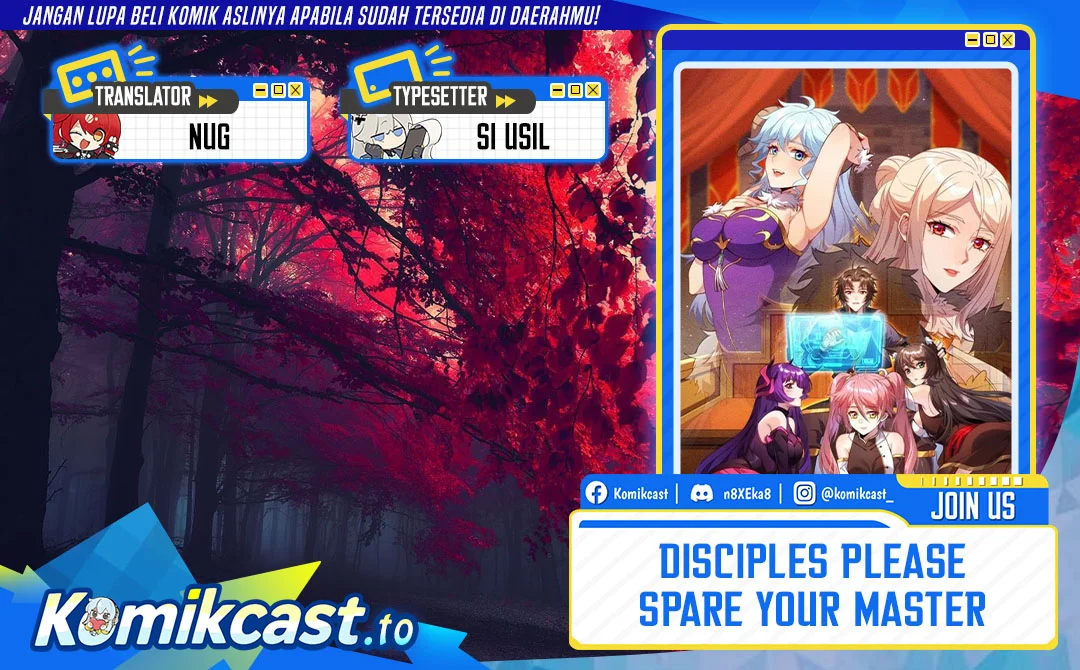 Komik Disciples, Please Spare Your Master Chapter 39 gambar 1