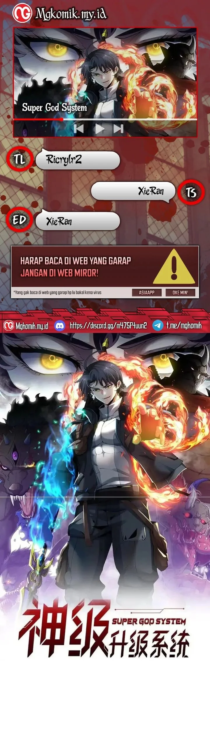 divine leveling system chapter 193 - Page 1