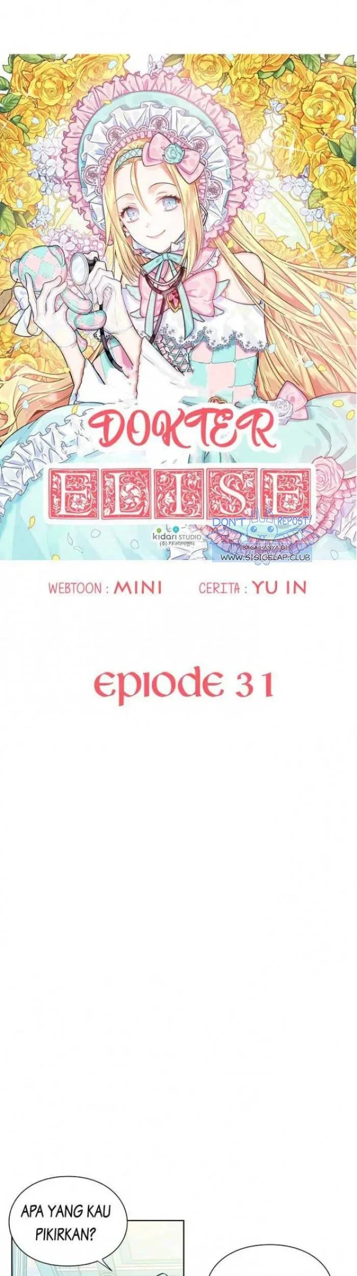 Manhwa Doctor Elise: The Royal Lady With the Lamp Chapter 31 gambar nomor 2