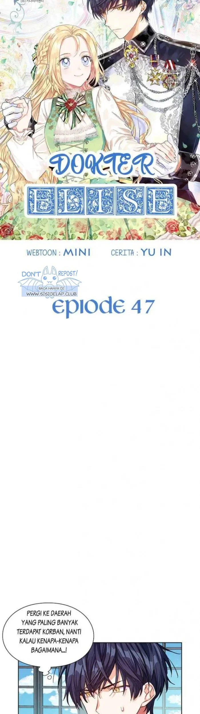 Doctor Elise: The Royal Lady With the Lamp Chapter 47 Gambar 3