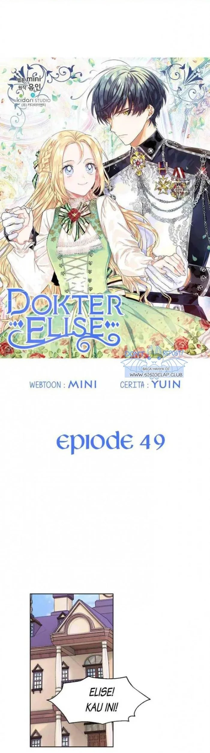 Manhwa Doctor Elise: The Royal Lady With the Lamp Chapter 49 gambar nomor 2