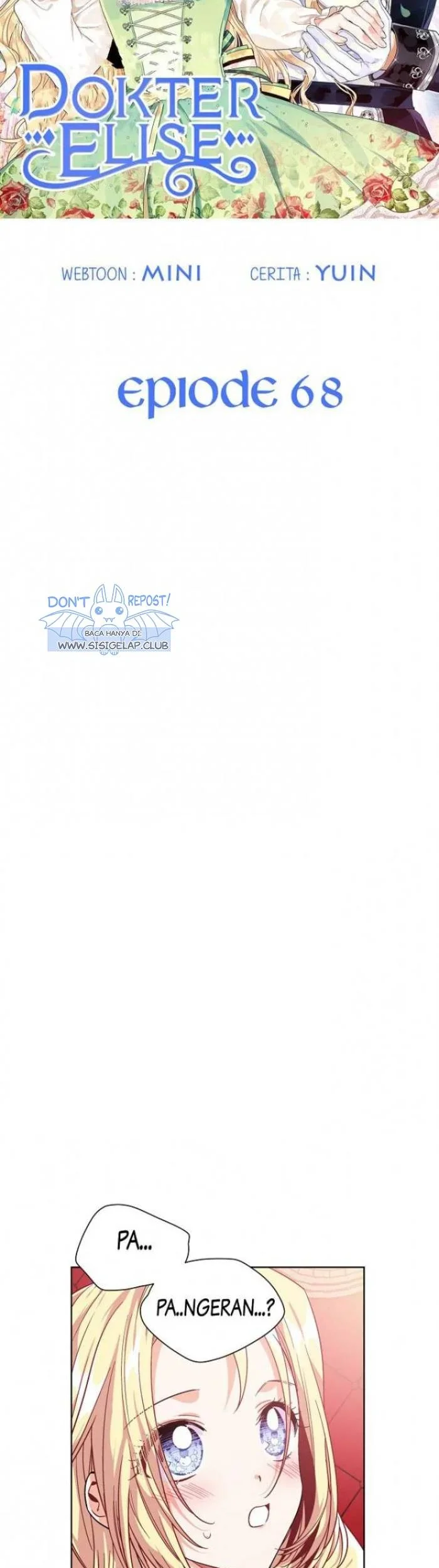 Doctor Elise: The Royal Lady With the Lamp Chapter 68 Gambar 3