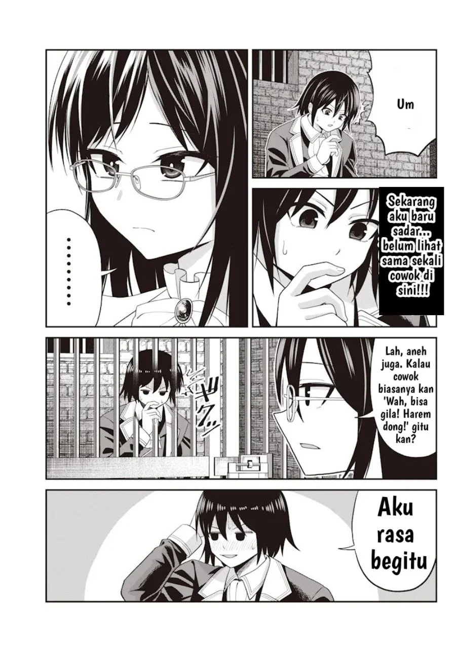 Dokushin Kizoku: Danjohi 1:99 Sekai no Akuyaku Reisoku Chapter 1 halaman 35