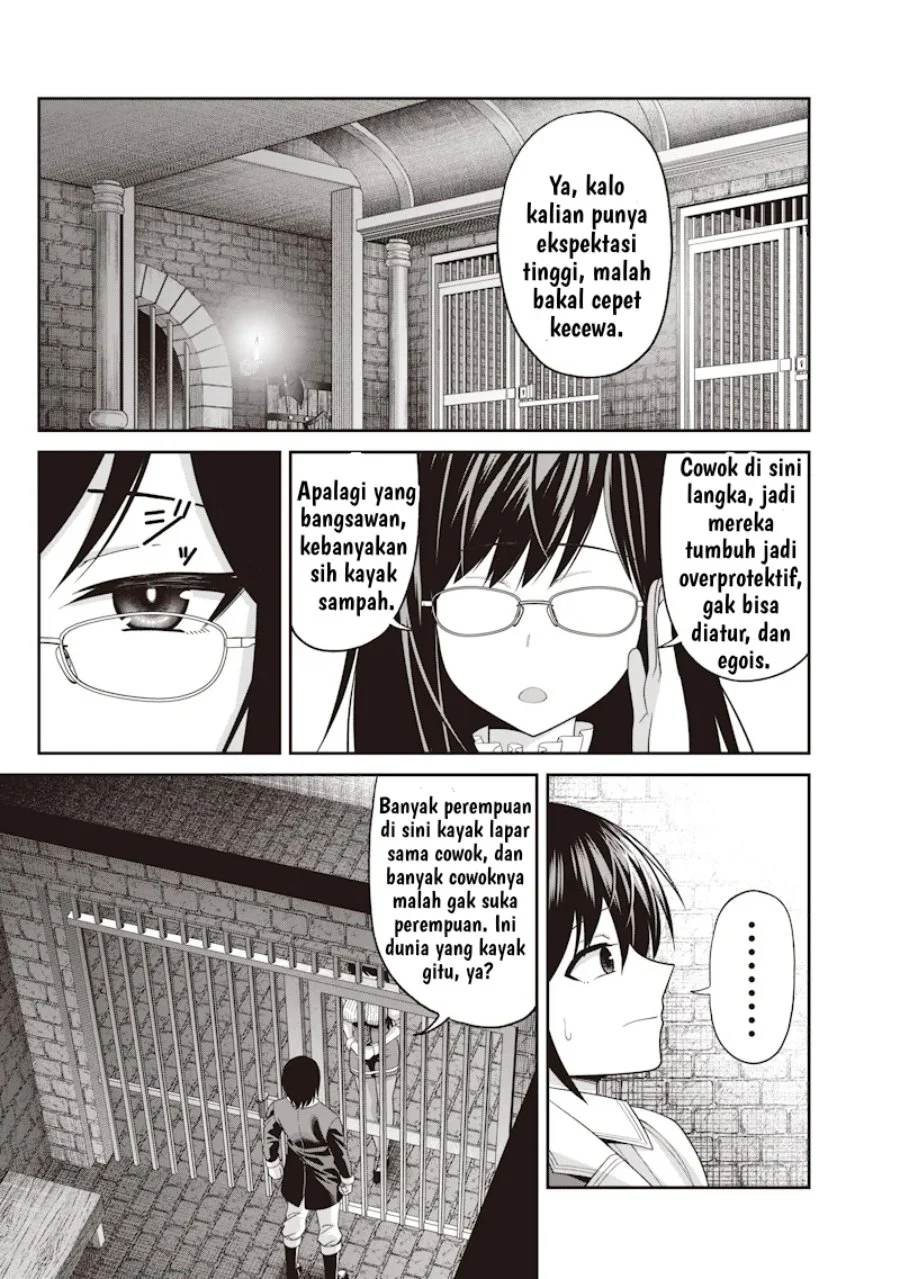 Dokushin Kizoku: Danjohi 1:99 Sekai no Akuyaku Reisoku Chapter 1 halaman 36