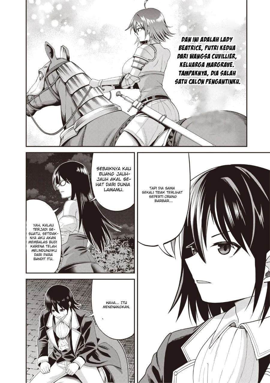Dokushin Kizoku: Danjohi 1:99 Sekai no Akuyaku Reisoku Chapter 3.2 halaman 10