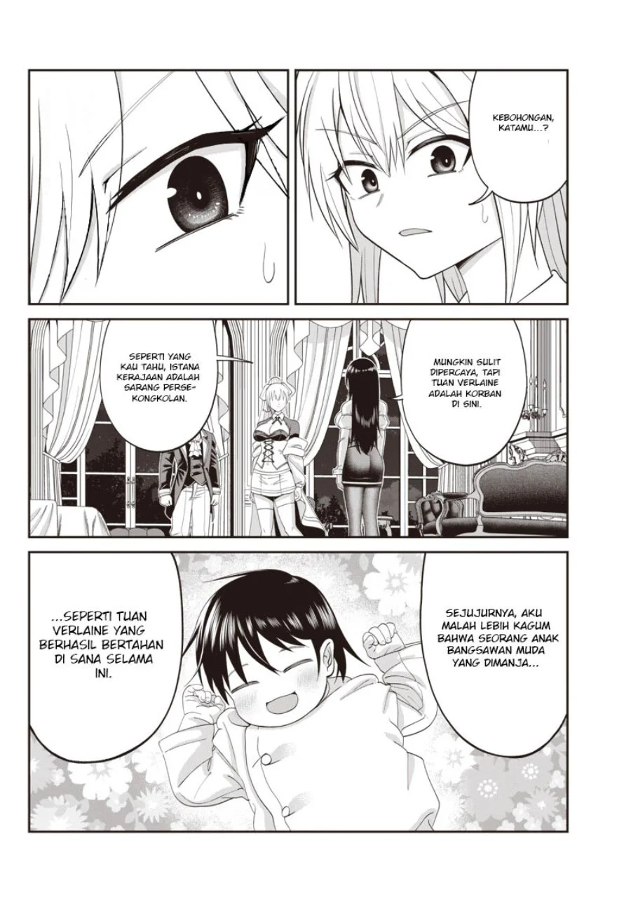 Dokushin Kizoku: Danjohi 1:99 Sekai no Akuyaku Reisoku Chapter 4.1 halaman 12