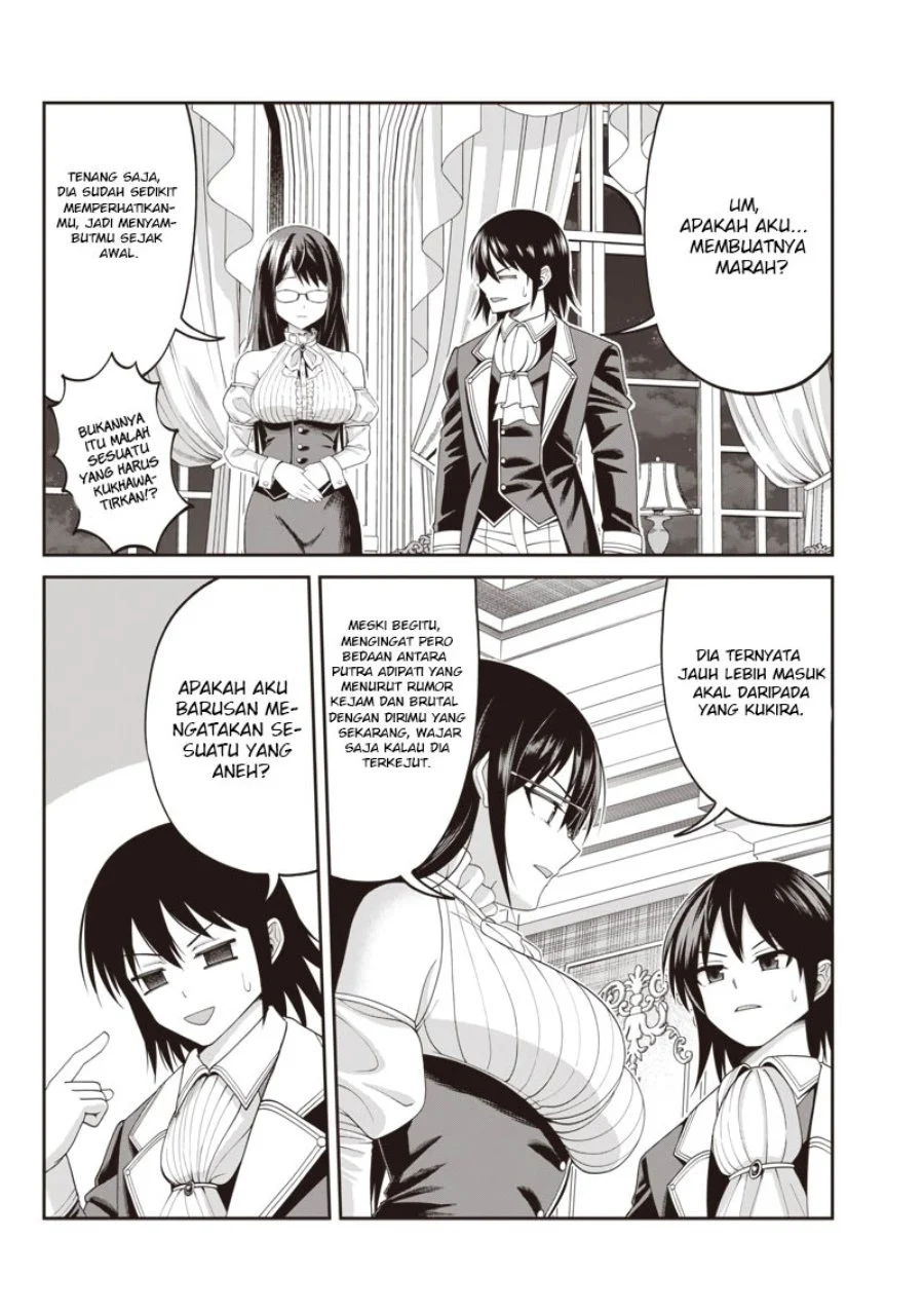 Dokushin Kizoku: Danjohi 1:99 Sekai no Akuyaku Reisoku Chapter 4.1 halaman 14
