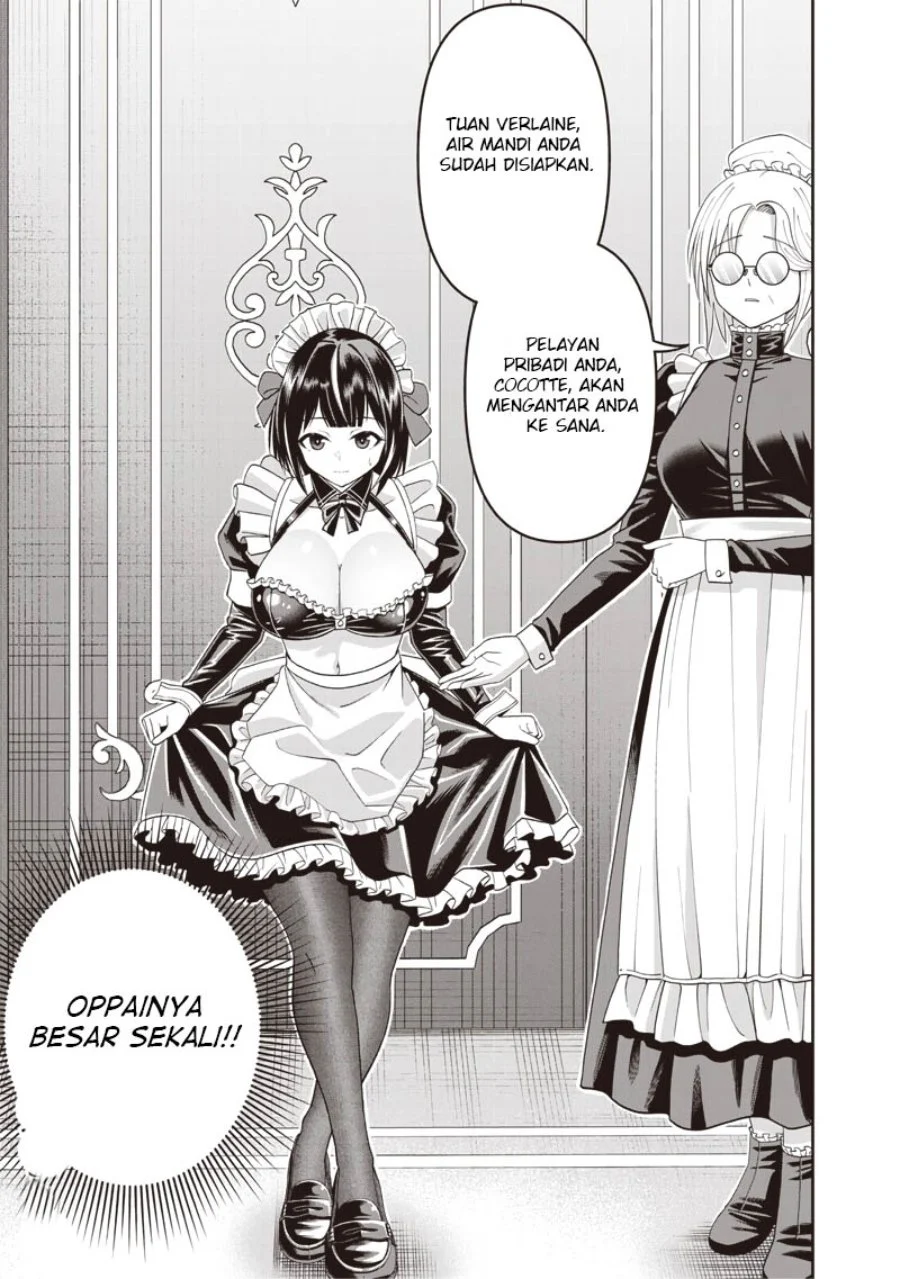 Dokushin Kizoku: Danjohi 1:99 Sekai no Akuyaku Reisoku Chapter 4.1 halaman 18