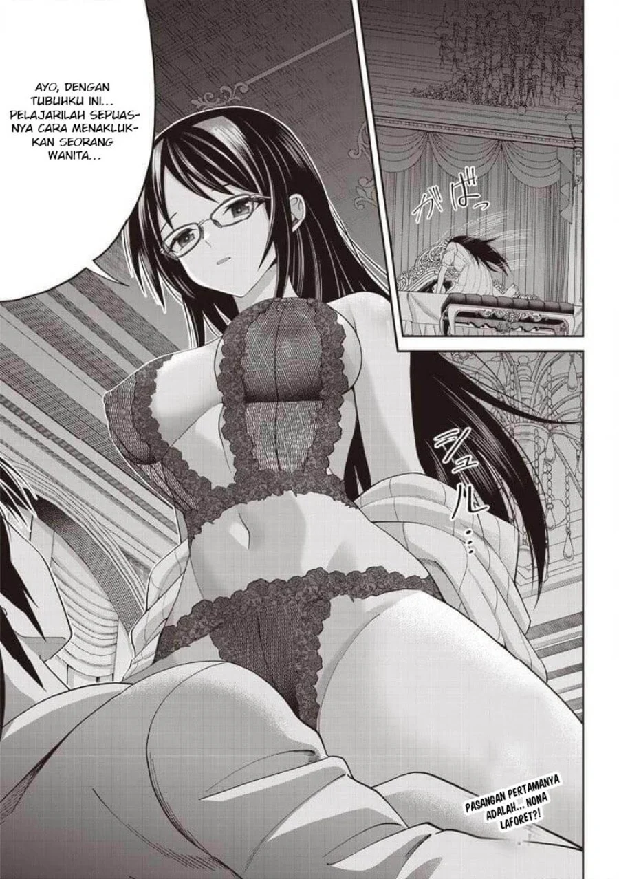 Dokushin Kizoku: Danjohi 1:99 Sekai no Akuyaku Reisoku Chapter 5.2 halaman 18