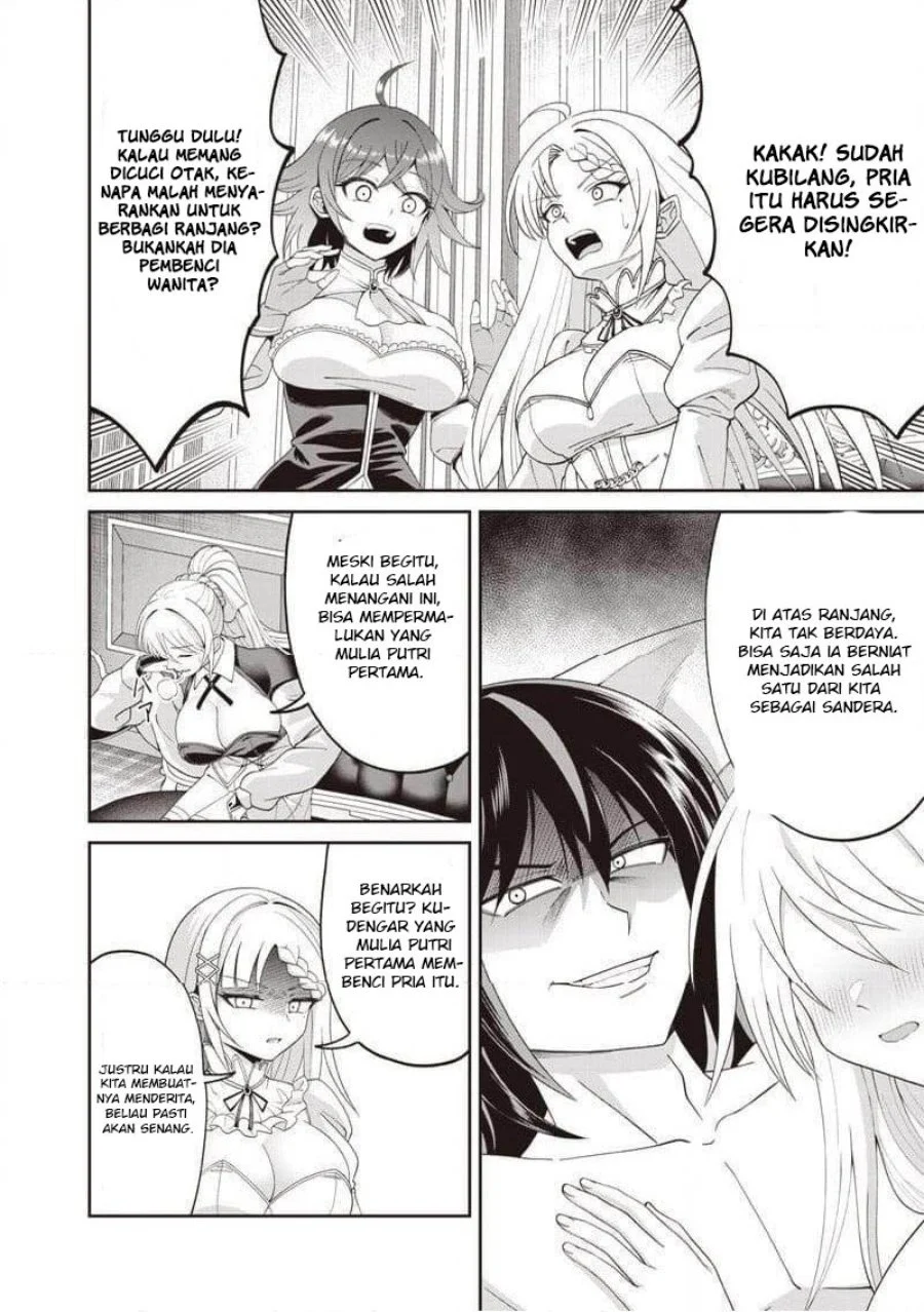 Dokushin Kizoku: Danjohi 1:99 Sekai no Akuyaku Reisoku Chapter 5.2 halaman 7