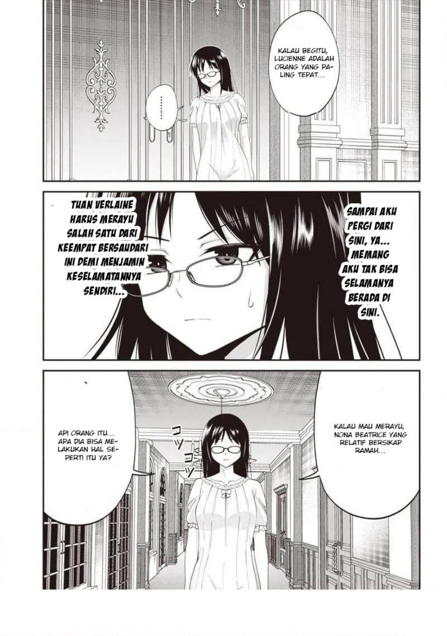 Dokushin Kizoku: Danjohi 1:99 Sekai no Akuyaku Reisoku Chapter 5.2 halaman 9