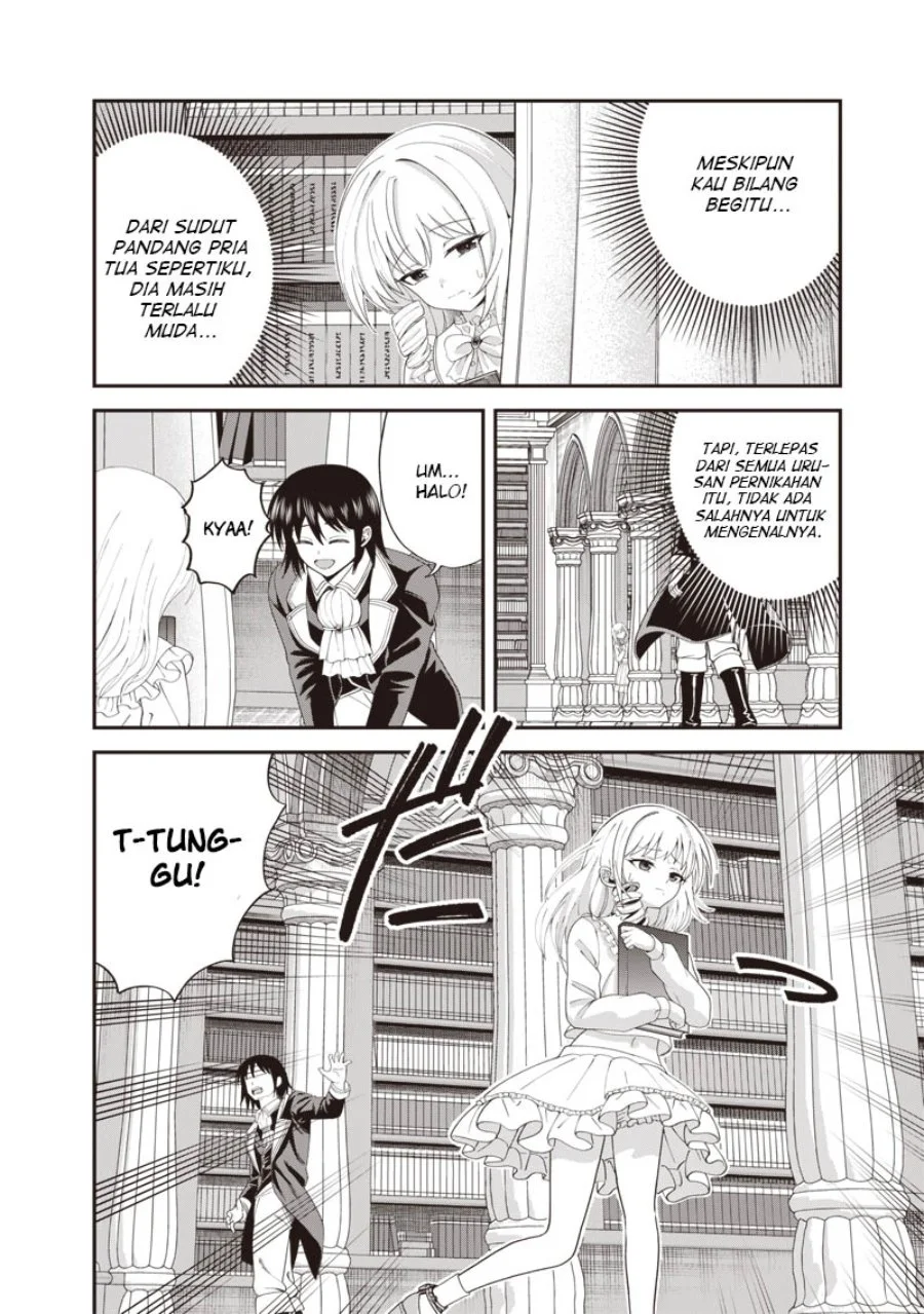 Dokushin Kizoku: Danjohi 1:99 Sekai no Akuyaku Reisoku Chapter 7.1 halaman 4