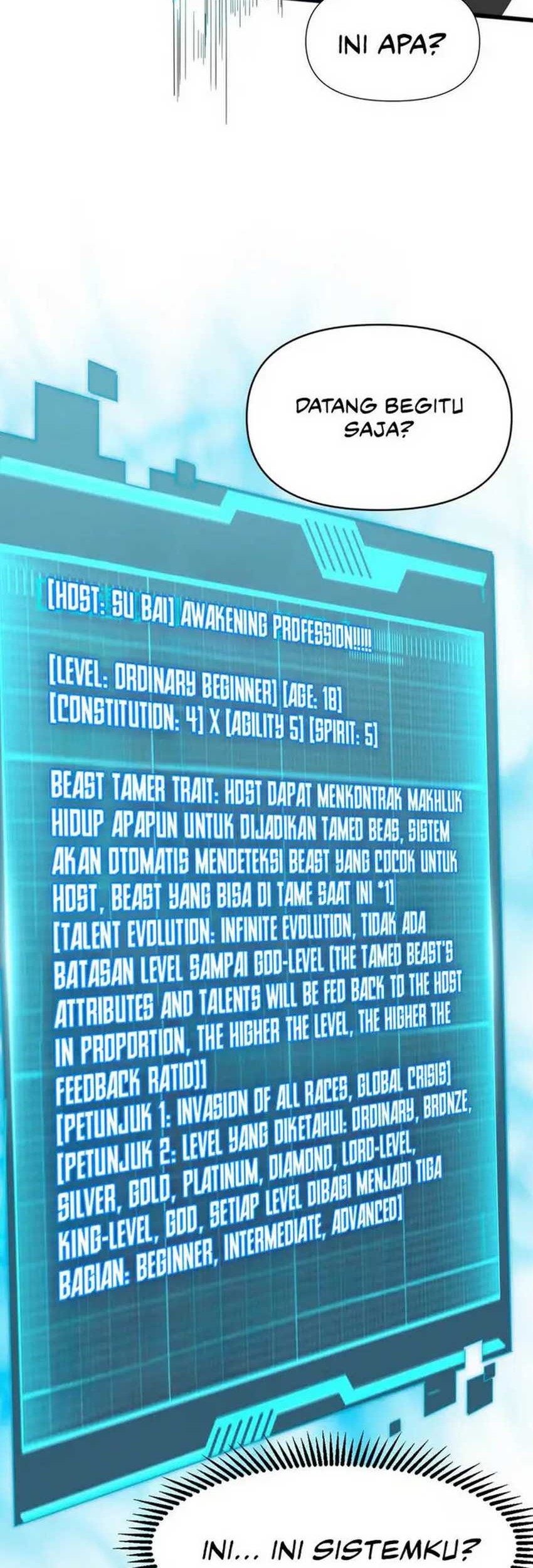 Domestication of Divine Beasts at the Beginning Chapter 1 Gambar 26