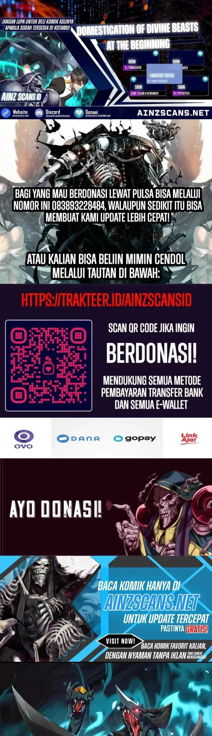 Komik Domestication of Divine Beasts at the Beginning Chapter 12 gambar nomor 1