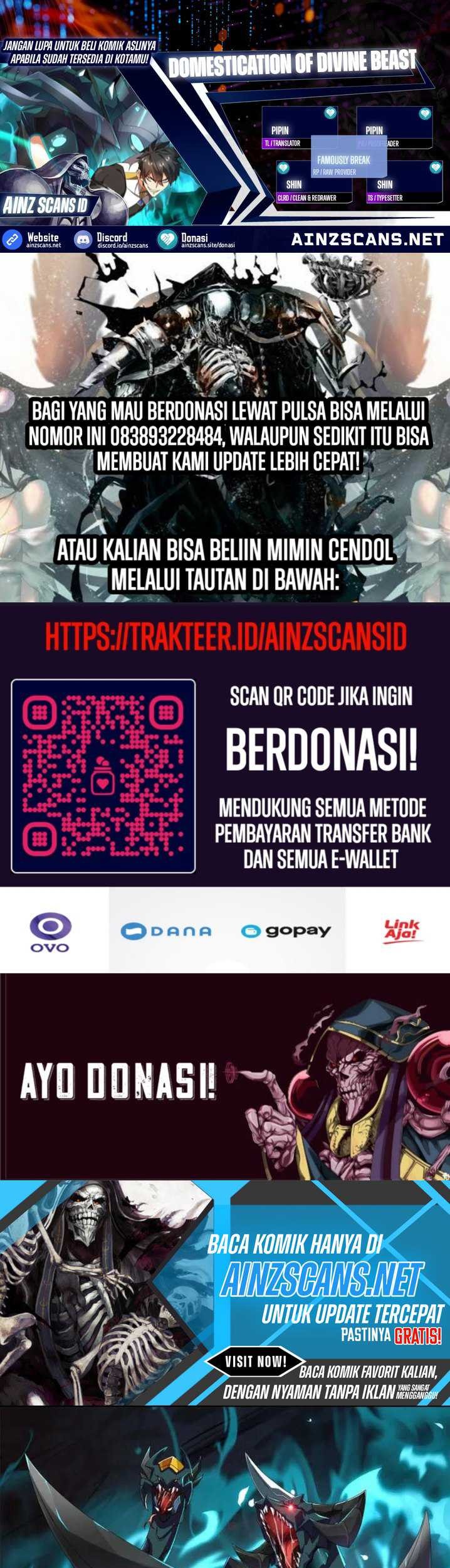 Komik Domestication of Divine Beasts at the Beginning Chapter 15 gambar nomor 1