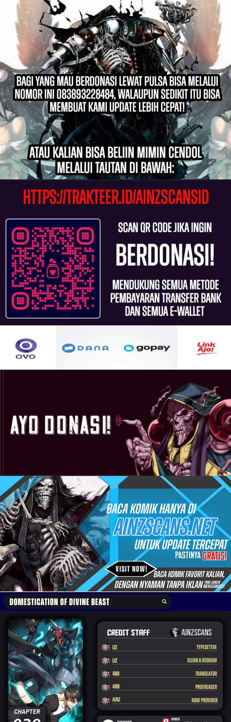 Baca Komik Domestication of Divine Beasts at the Beginning Chapter 30 Gambar 1