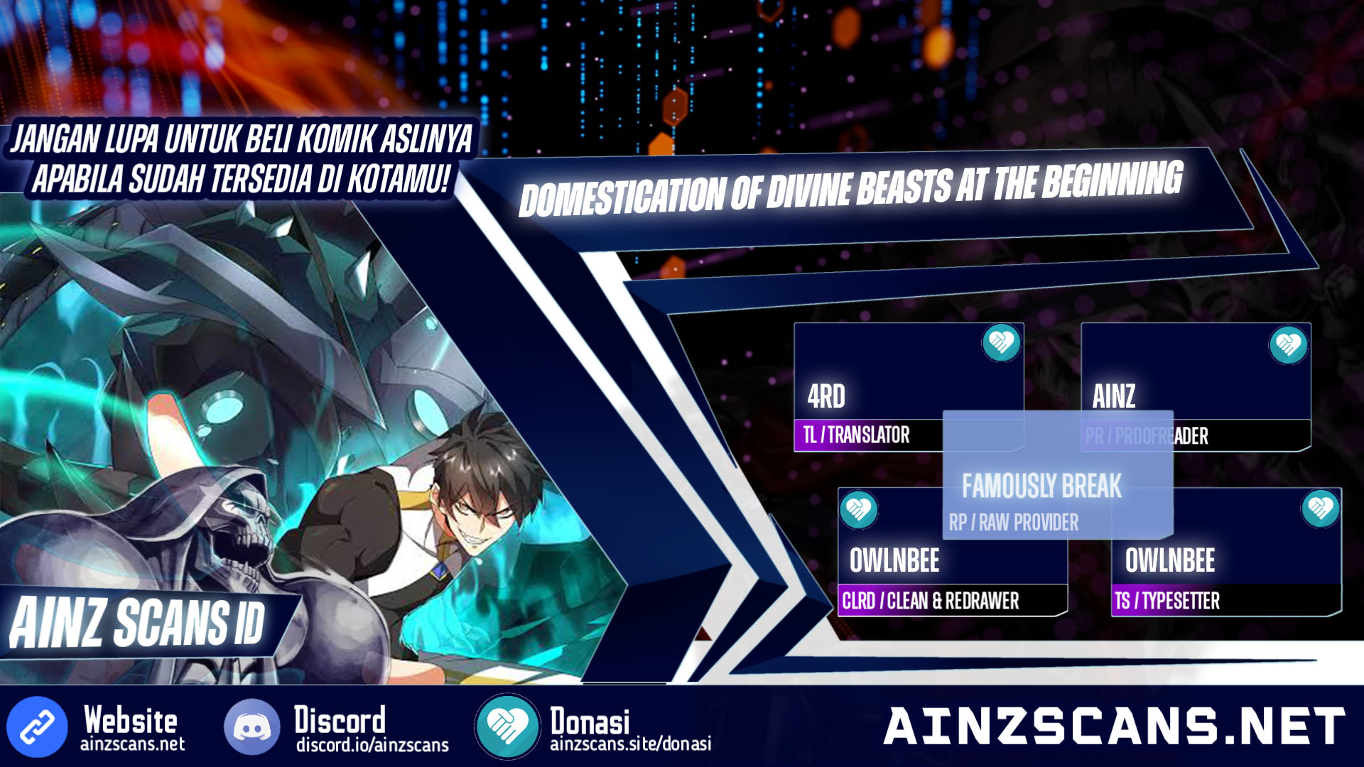Baca Komik Domestication of Divine Beasts at the Beginning Chapter 35 Gambar 1