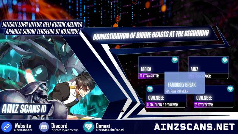 Baca Komik Domestication of Divine Beasts at the Beginning Chapter 37 Gambar 1