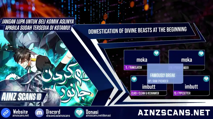 Baca Komik Domestication of Divine Beasts at the Beginning Chapter 39 Gambar 1