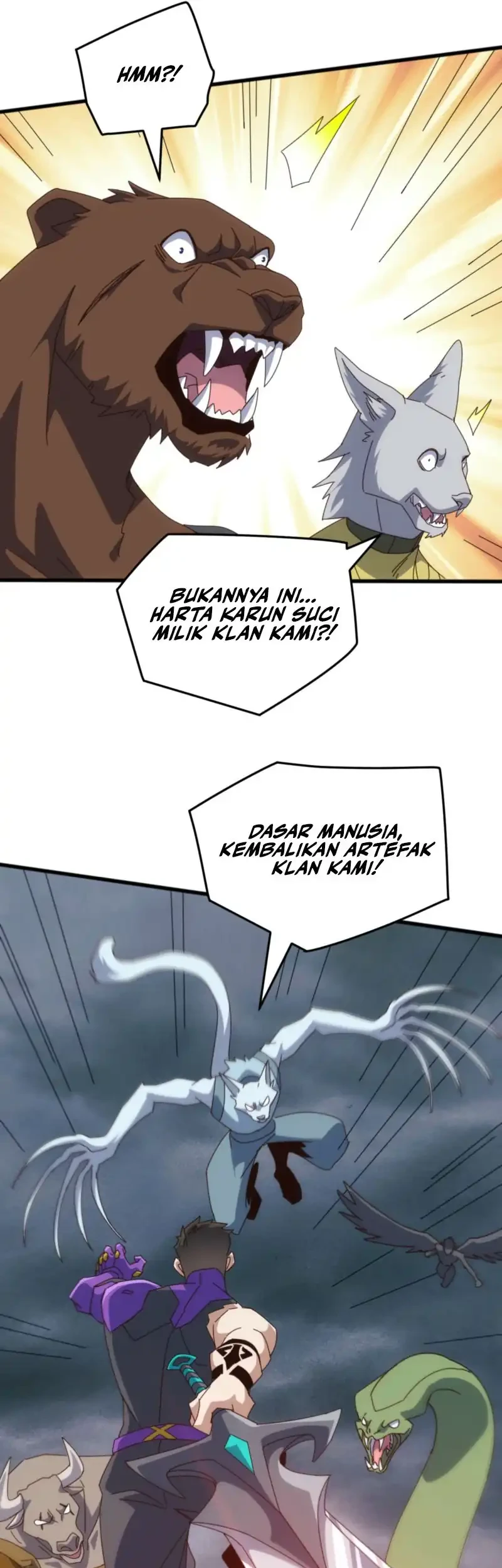 Domestication of Divine Beasts at the Beginning Chapter 60 Gambar 22