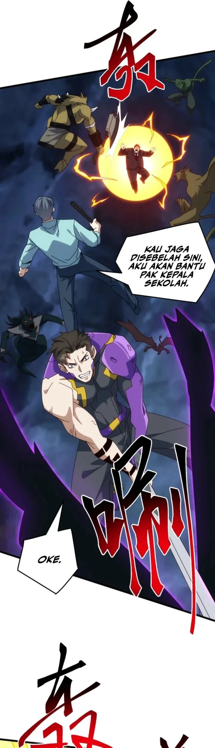 Domestication of Divine Beasts at the Beginning Chapter 63 Gambar 8