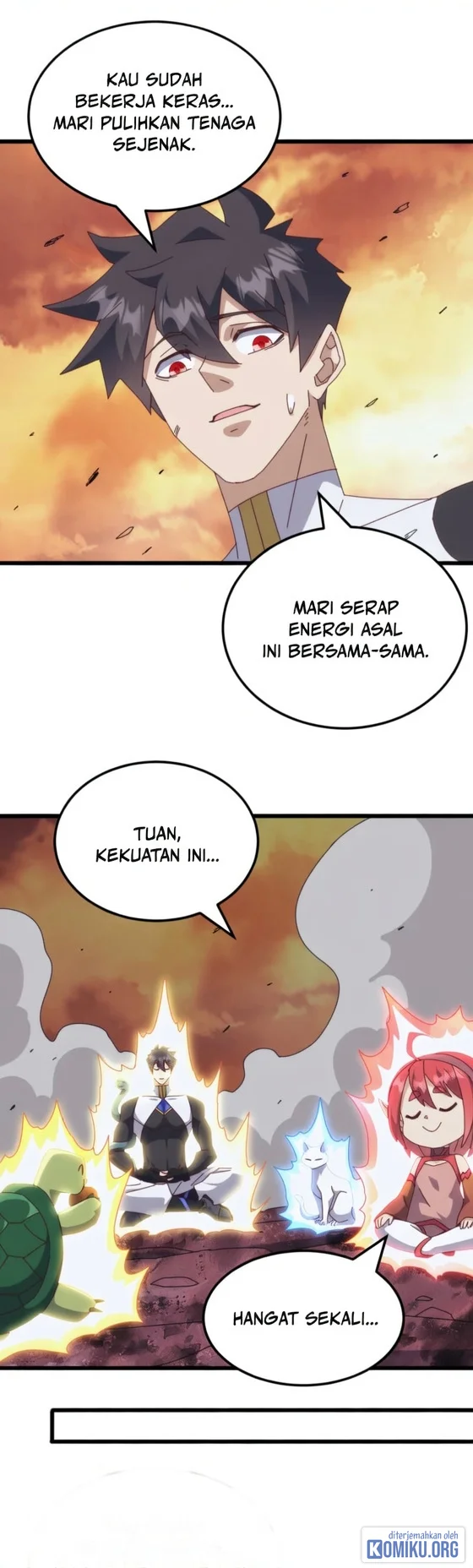 Domestication of Divine Beasts at the Beginning Chapter 91 Gambar 46
