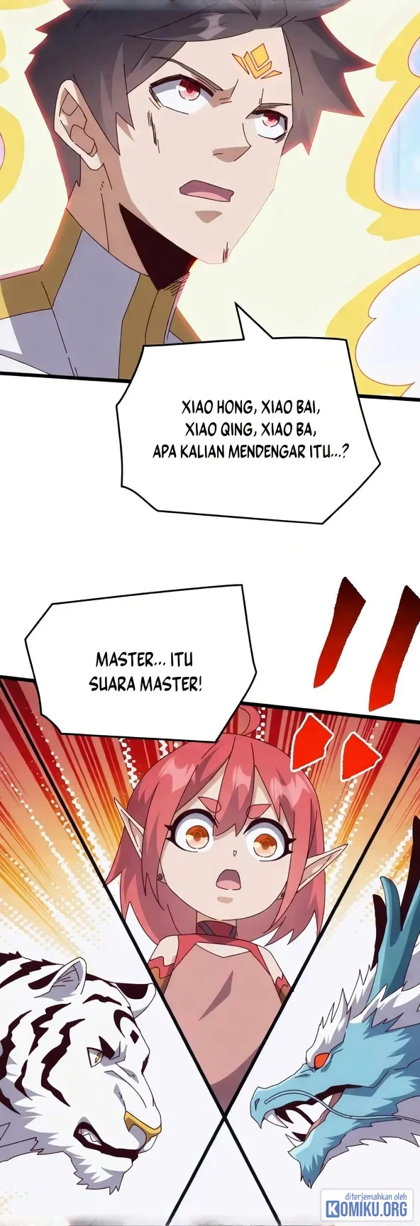 Domestication of Divine Beasts at the Beginning Chapter 93 Gambar 34
