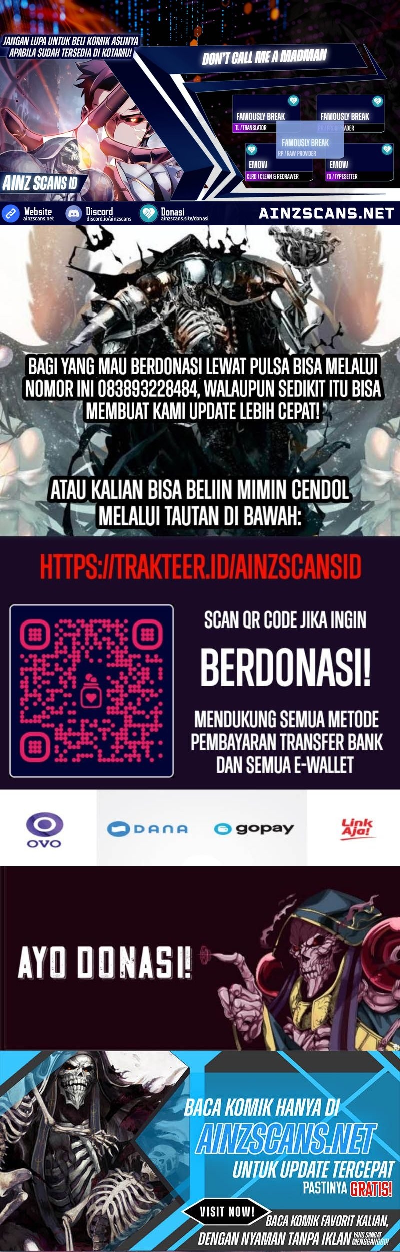 Baca Komik Don’t Call me a Madman Chapter 6 Gambar 1