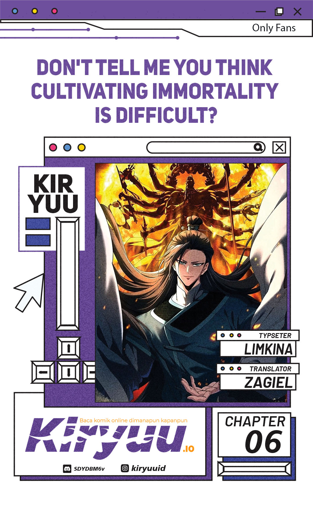 Baca Komik Don’t Tell Me You Think Cultivating Immortality Is Difficult? Chapter 6 Gambar 1