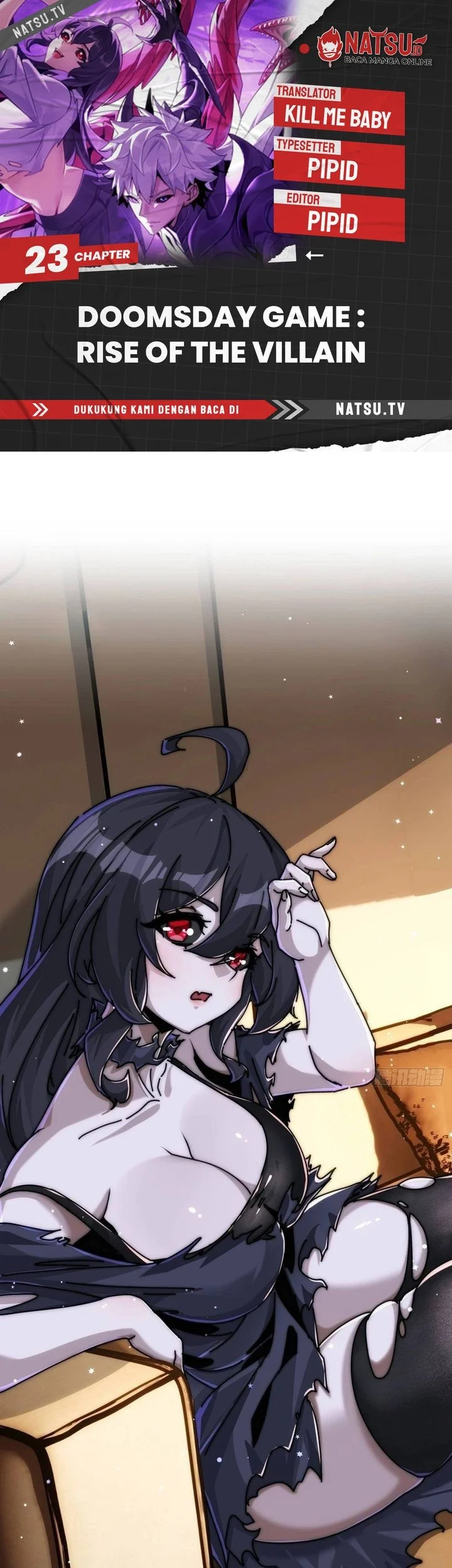 Komik Doomsday Game: Rise of the Villain Chapter 23 gambar 1