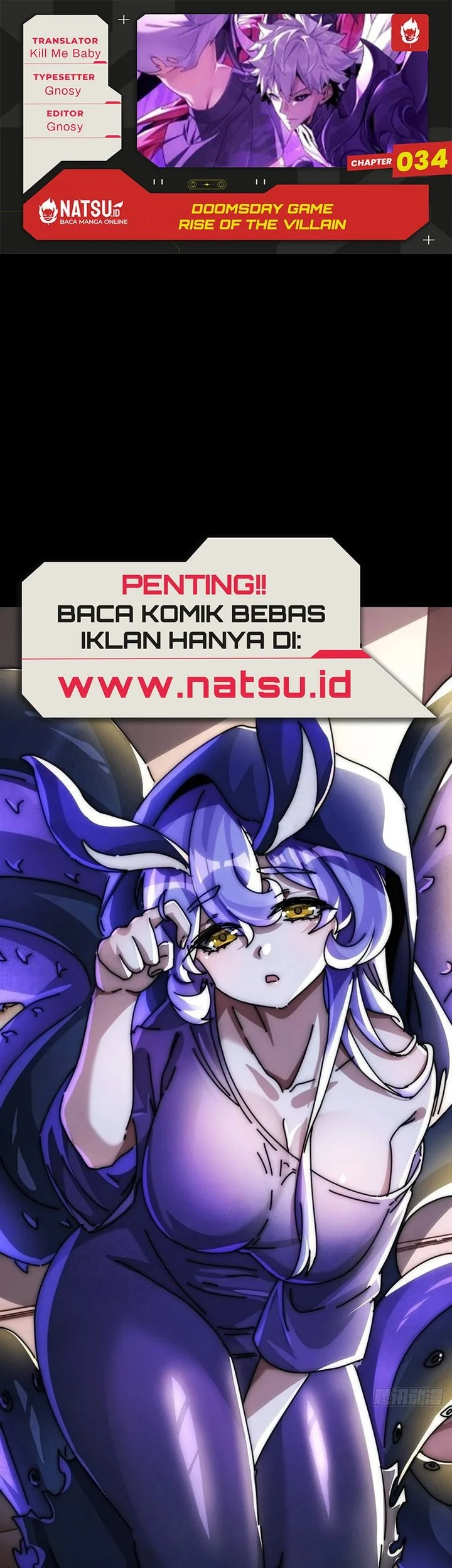 Komik Doomsday Game: Rise of the Villain Chapter 34 gambar 1