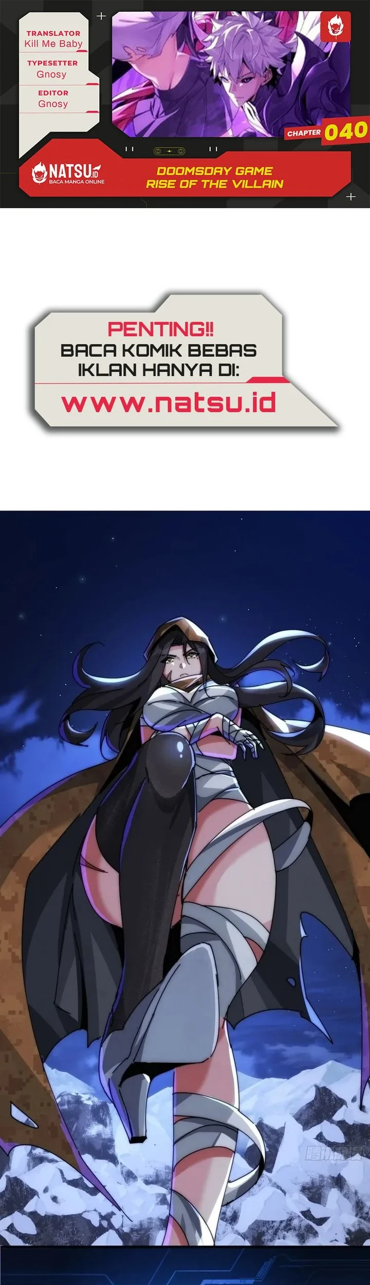 Komik Doomsday Game: Rise of the Villain Chapter 40 gambar 1