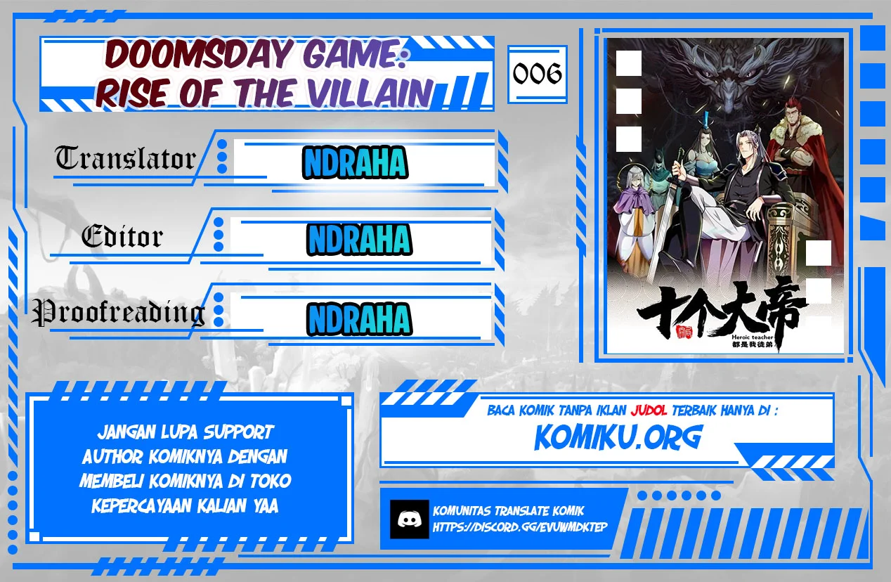 Komik Doomsday Game: Rise of the Villain Chapter 6 gambar nomor 1