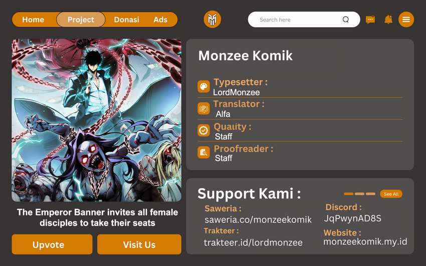 Manhua Doomsday꞉ The Emperor’s Banner Invites All Female Disciples to Take Their Seats Chapter 1 gambar nomor 2