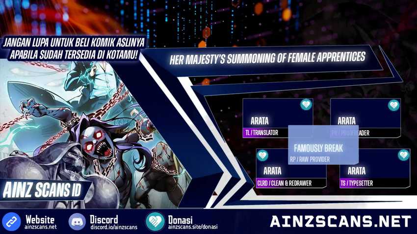 Komik Doomsday꞉ The Emperor’s Banner Invites All Female Disciples to Take Their Seats Chapter 13 gambar nomor 1