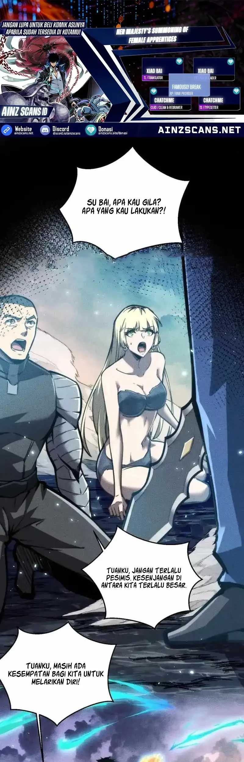 Komik Doomsday꞉ The Emperor’s Banner Invites All Female Disciples to Take Their Seats Chapter 35 gambar nomor 1