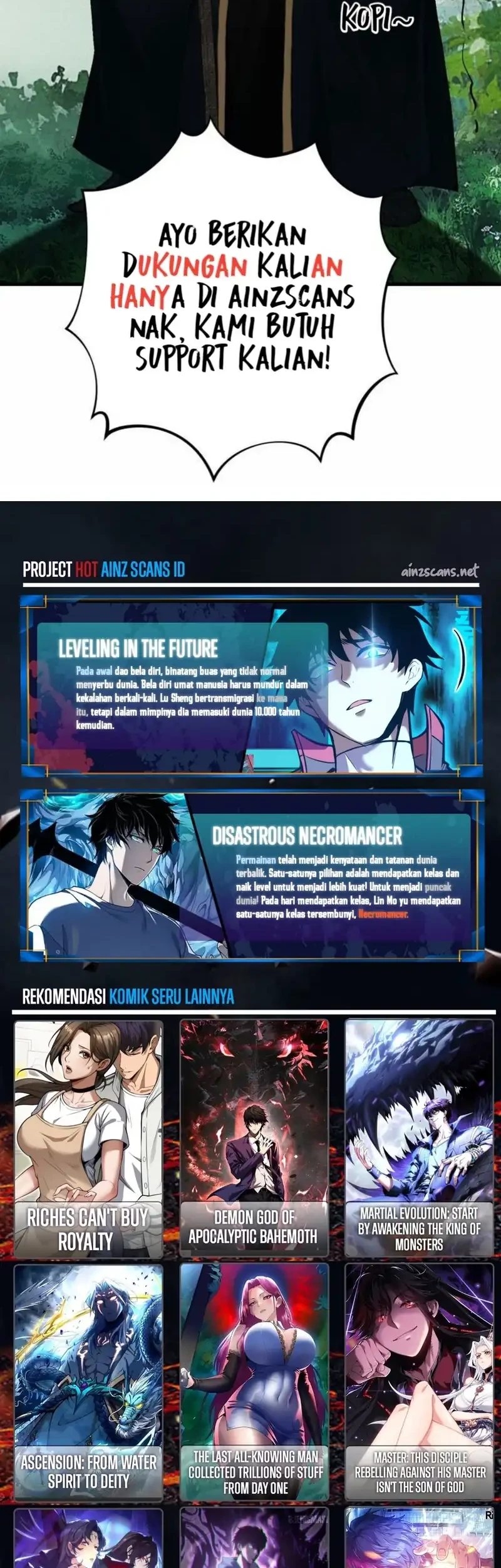 Doomsday꞉ The Emperor’s Banner Invites All Female Disciples to Take Their Seats Chapter 35 Gambar 34