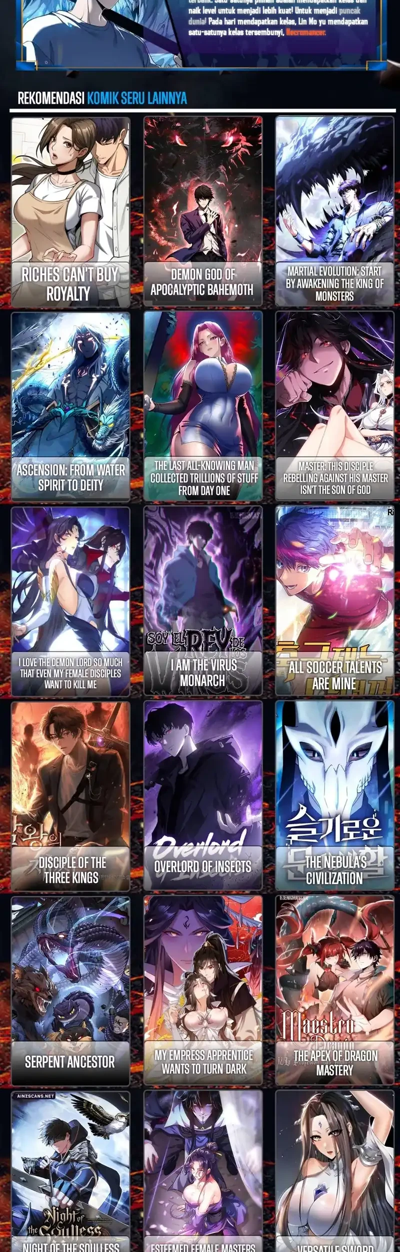 doomsday꞉ the emperors banner invites all female disciples to take their seats chapter 38 - Page 22