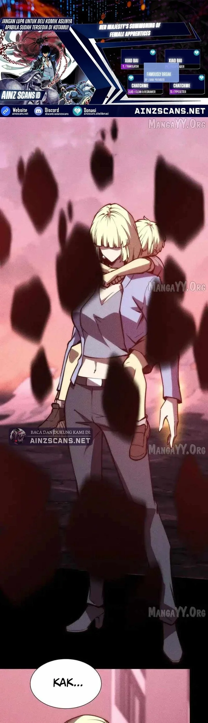 doomsday꞉ the emperors banner invites all female disciples to take their seats chapter 39 - Page 1