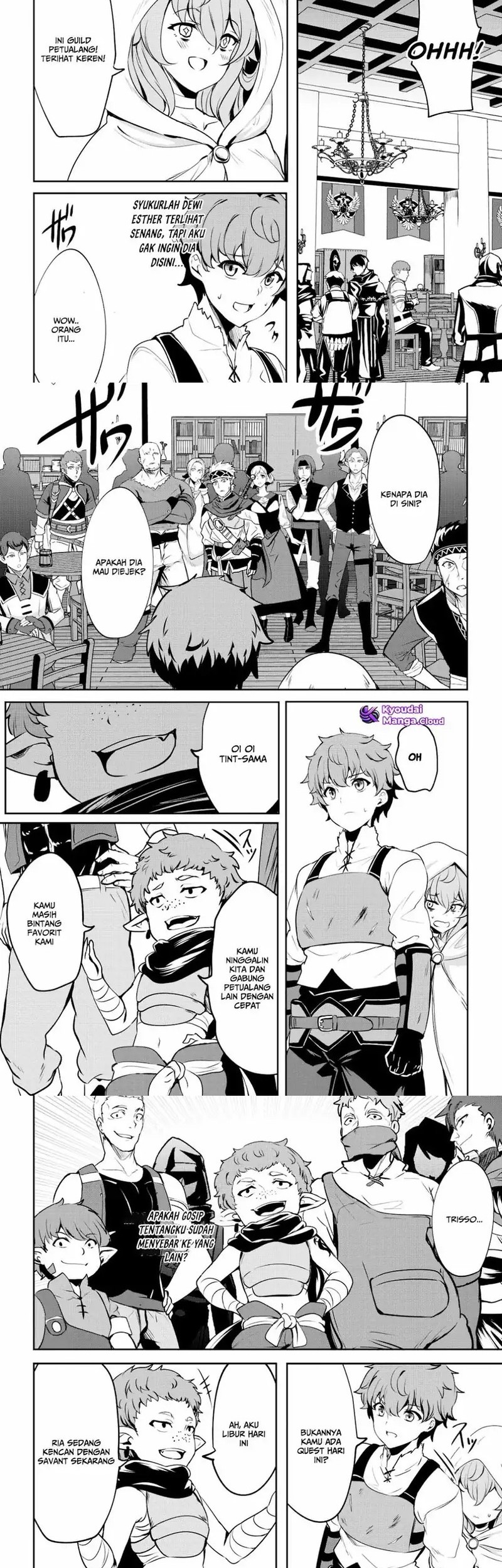 Baca Manga Dore dake Doryoku Shite mo Mannen Level 0 no Ore wa Tsuihou Sareta Chapter 4 Gambar 2