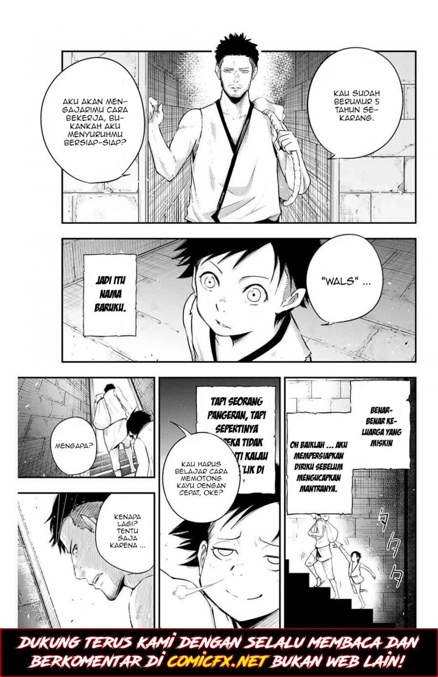 Dorei Tensei: Sono Dorei, Saikyou no Moto Ouji ni Tsuki Chapter 1.2 Gambar 15