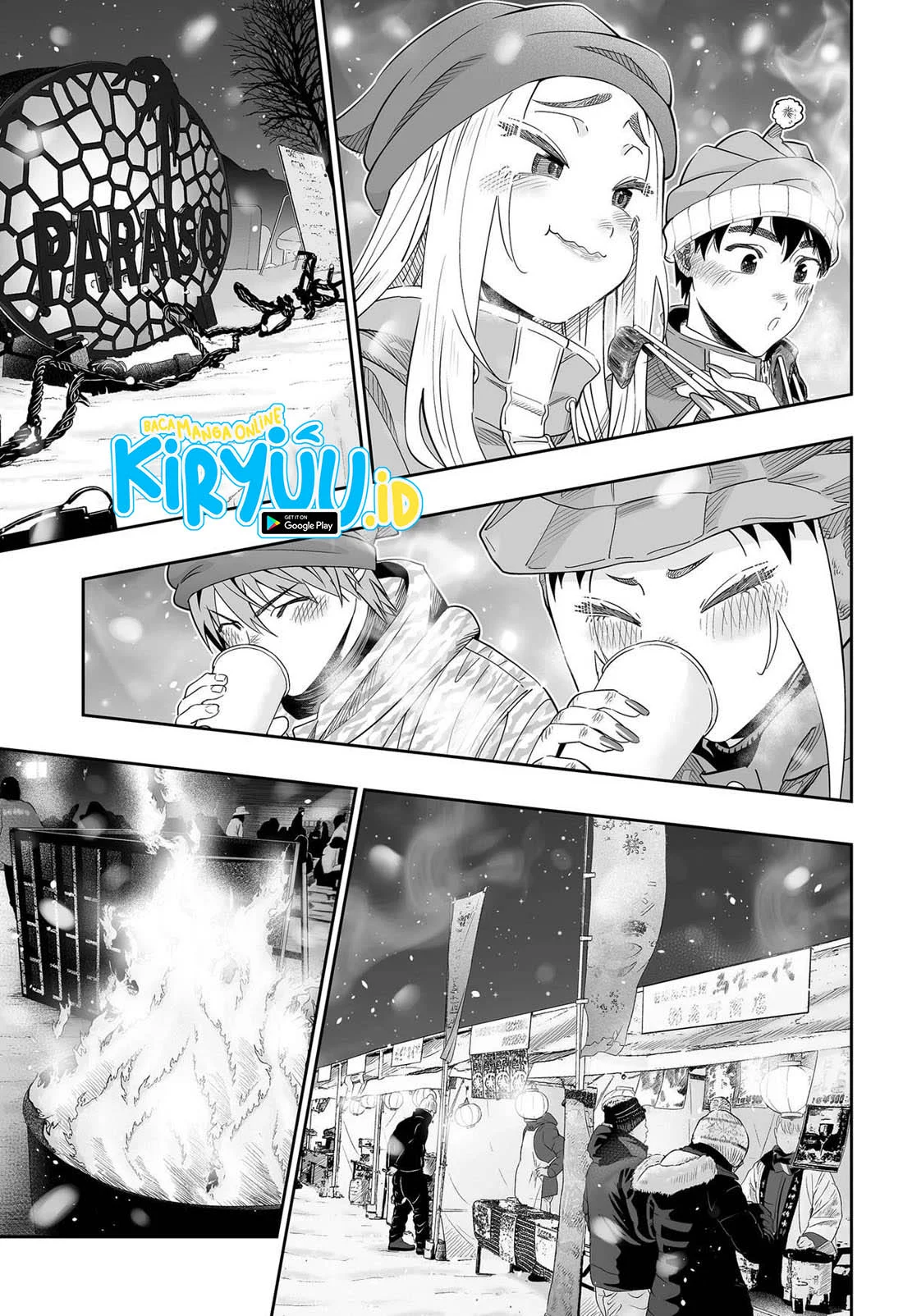 Dosanko Gyaru wa Namaramenkoi Chapter 113 Gambar 14