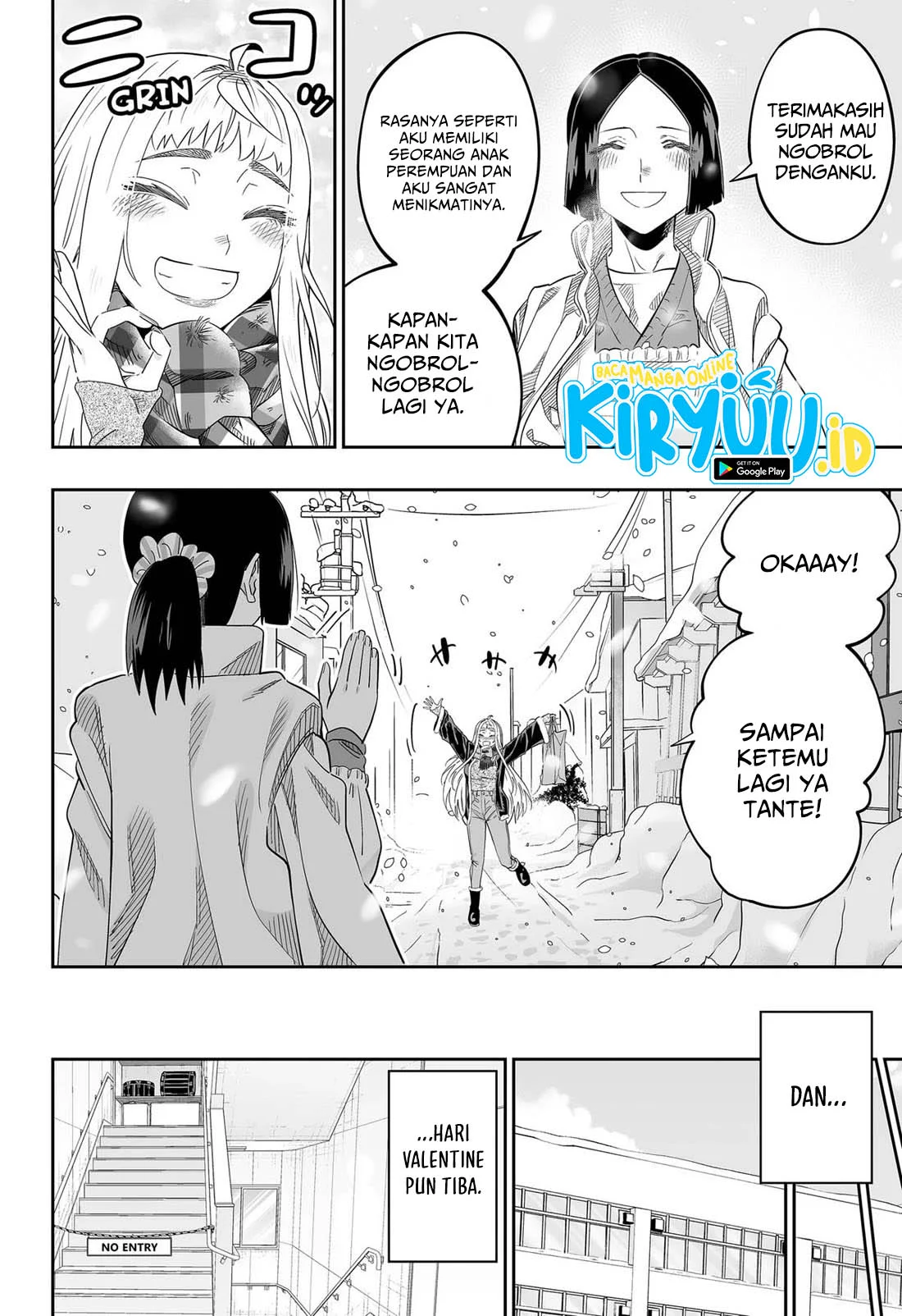 Dosanko Gyaru wa Namaramenkoi Chapter 114 Gambar 17
