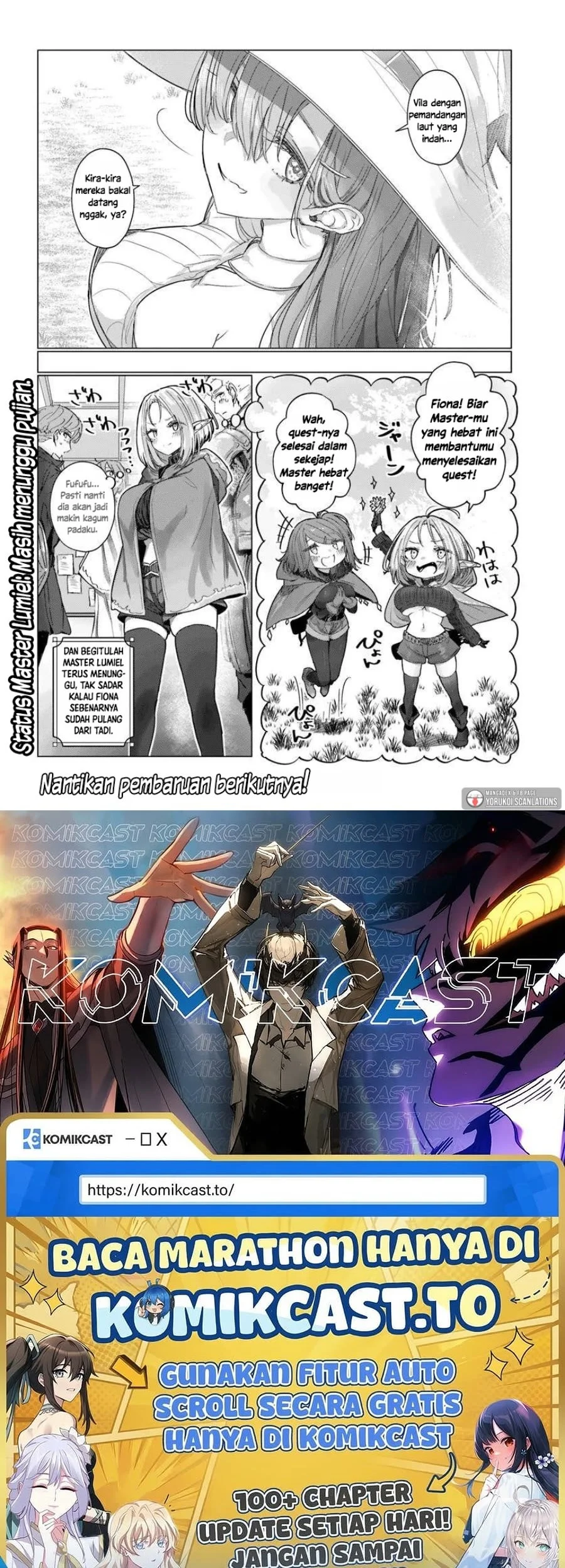 Doukyo Shiteiru Kensei no Onna Shishou ga Kawaisugite Mainichi Shiawase Desu Chapter 11 Gambar 12