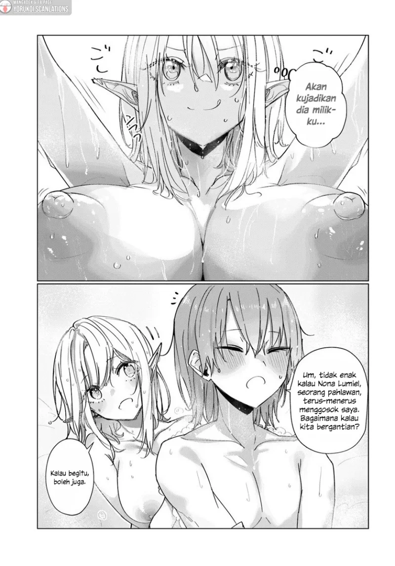 Doukyo Shiteiru Kensei no Onna Shishou ga Kawaisugite Mainichi Shiawase Desu Chapter 9.2 Gambar 10